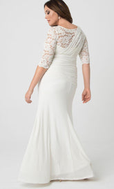 Kiyonna Long Wedding Dress Formal